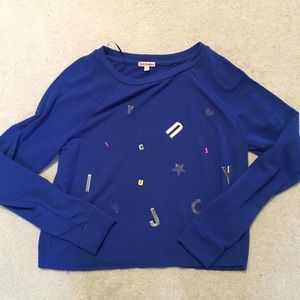 Juicy couture cropped crew